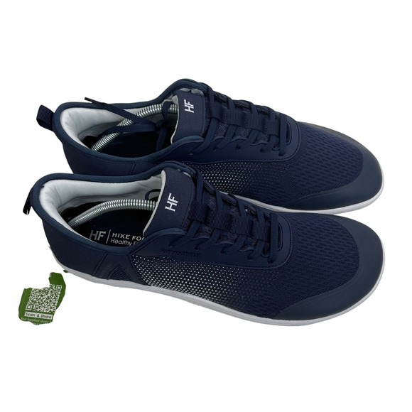 Hike Footwear Healthy Freedom Navy Blue Barefoot Minimalist Sneakers Mens 12 NEW - Picture 2 of 12
